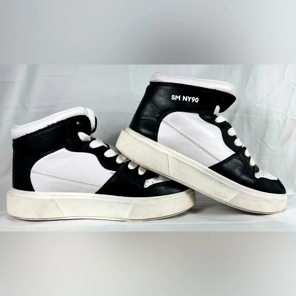 STEVE MADDEN Hoop Retro High-Top Sneakers